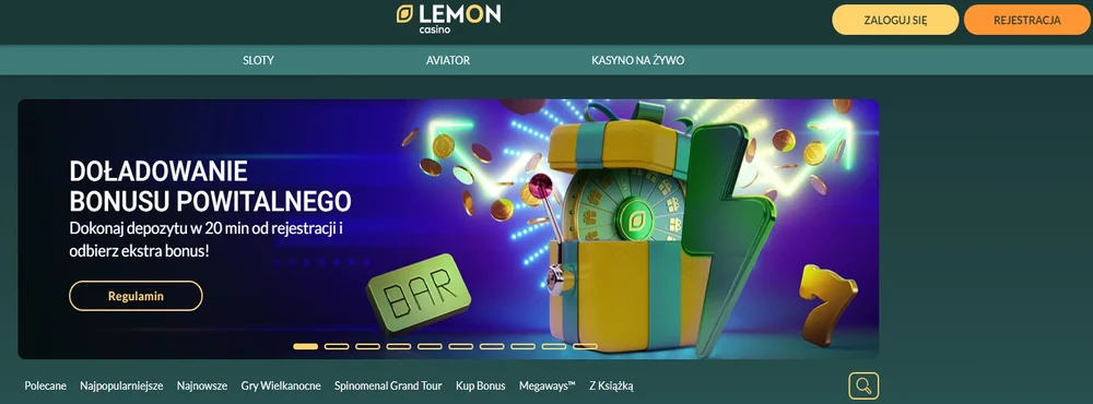 Lemon Casino oficjalna strona